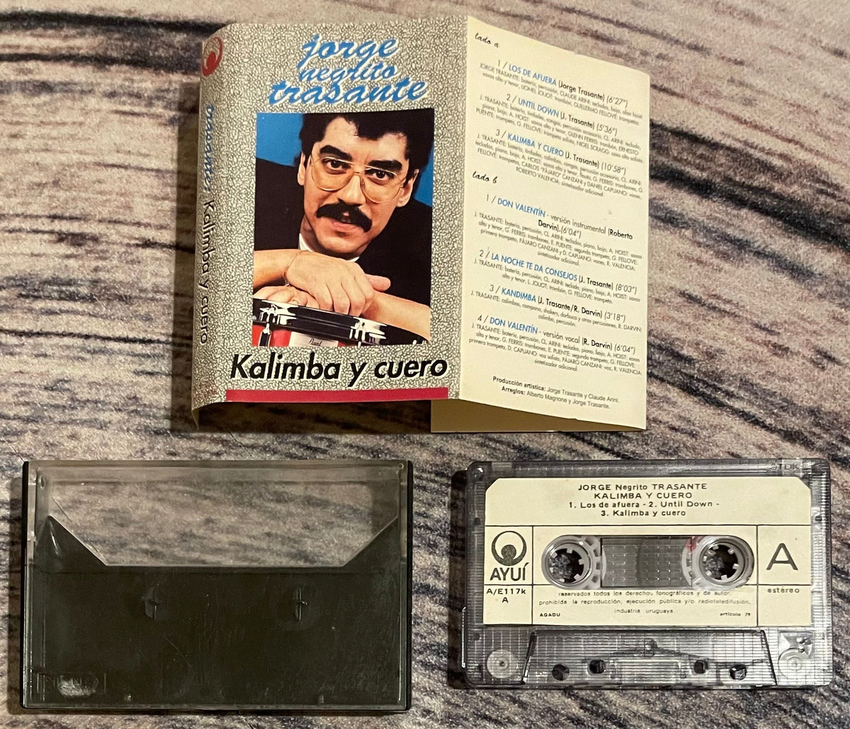 Eduardo Mateo × Jorge Trasante レコード LP Jorge Trasante - Kalimba y Cuero – Galapagos Records