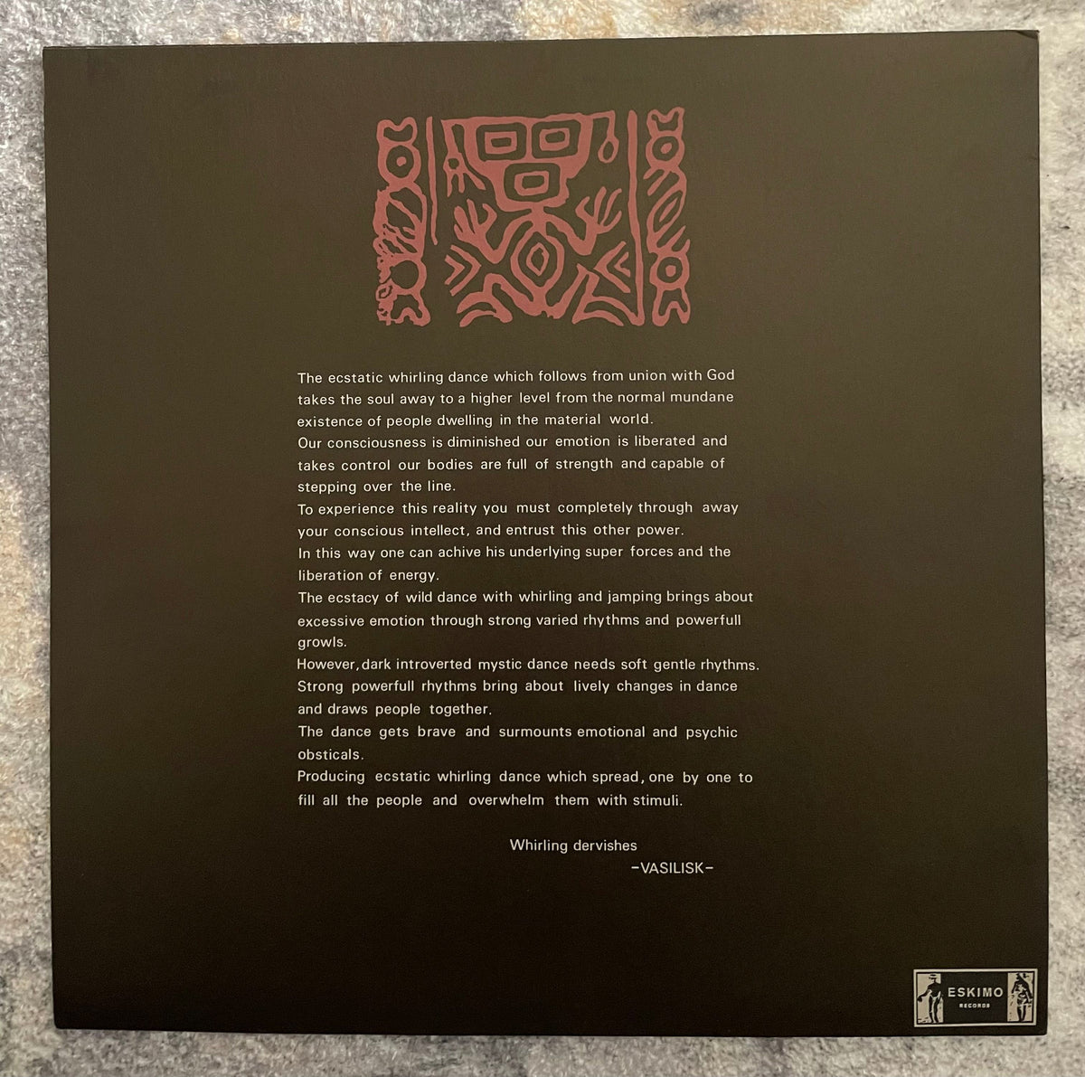 Vasilisk – Whirling Dervishes – Galapagos Records