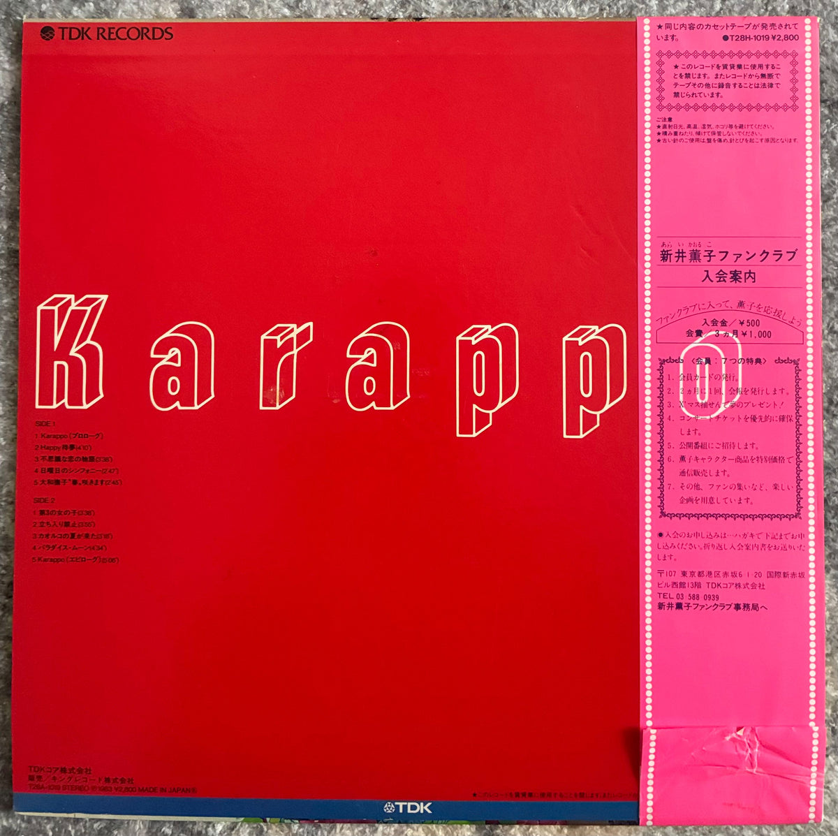 Kaoruko Arai = 新井薫子 - Karappo – Galapagos Records