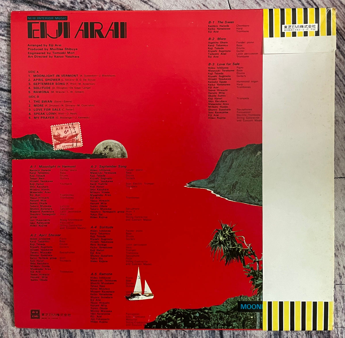 見本盤 Eiji Arai Moonlight In Vermont TP60189 TOSHIBA プロモ