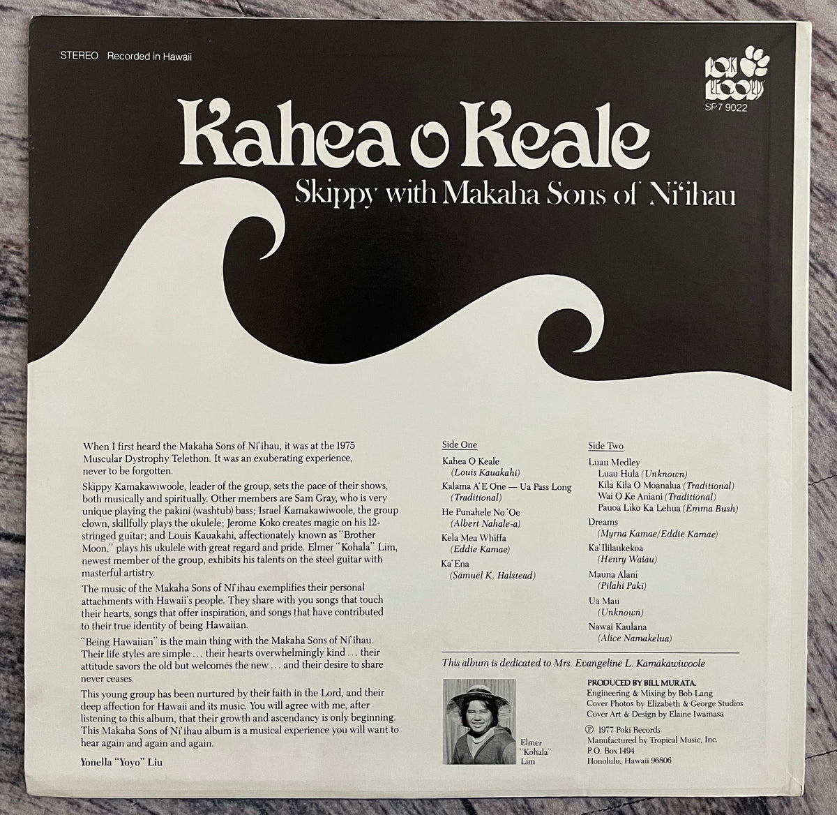 Skippy With Makaha Sons Of Ni'ihau – Kahea O Keale – Galapagos Records