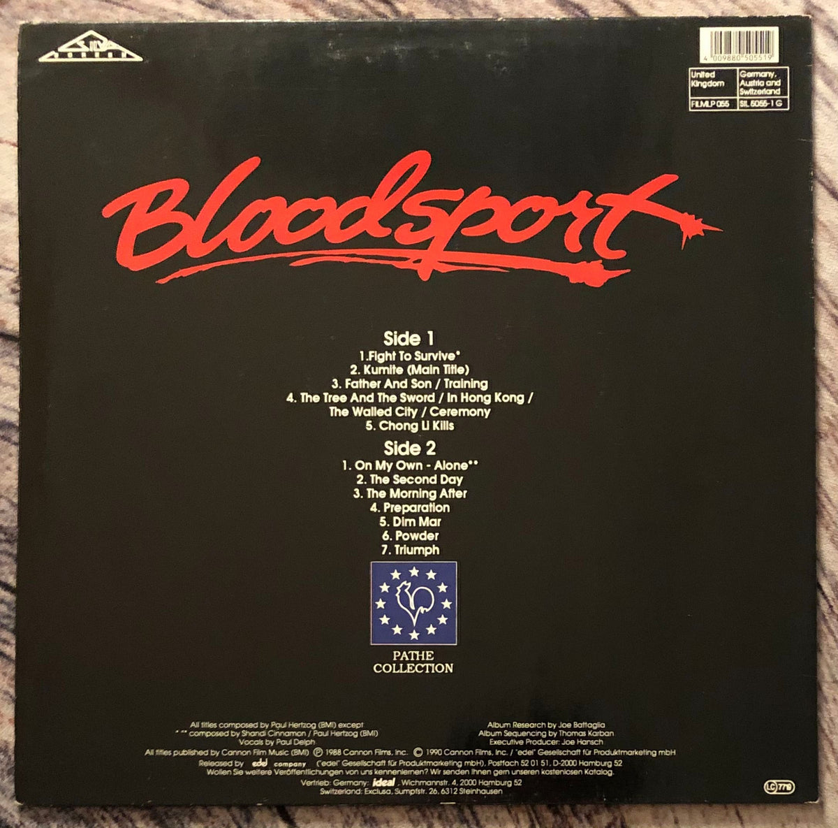 Paul Hertzog - Bloodsport – Galapagos Records