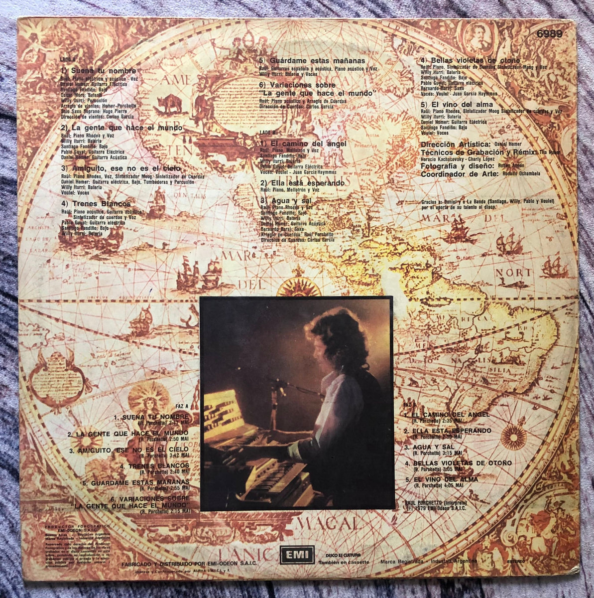 Raul Porchetto ‎– Mundo Raul Porchetto ‎– Mundo – Galapagos Records