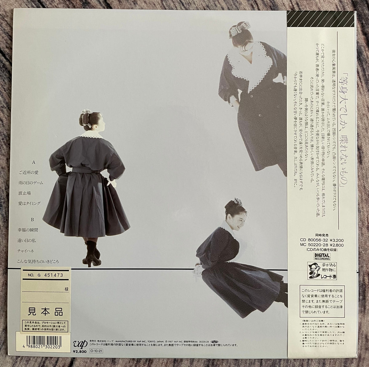 Mariko Wakabayashi = 若林まりこ ‎– End Of A Rainbow