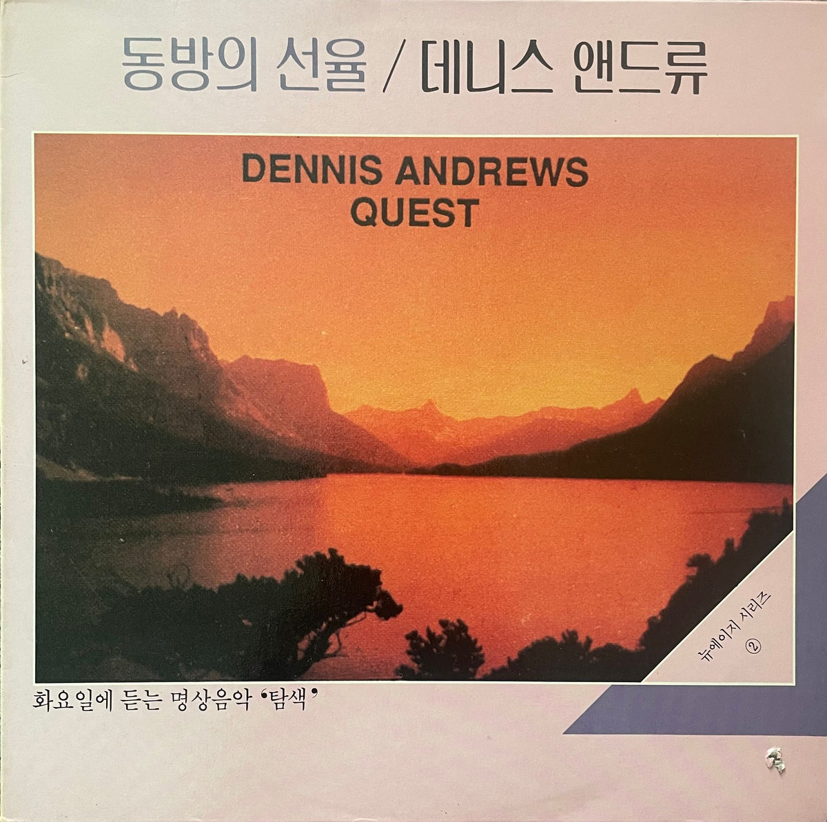 DENNIS ANDREW / sojourn LP アンビエントnewage - 洋楽