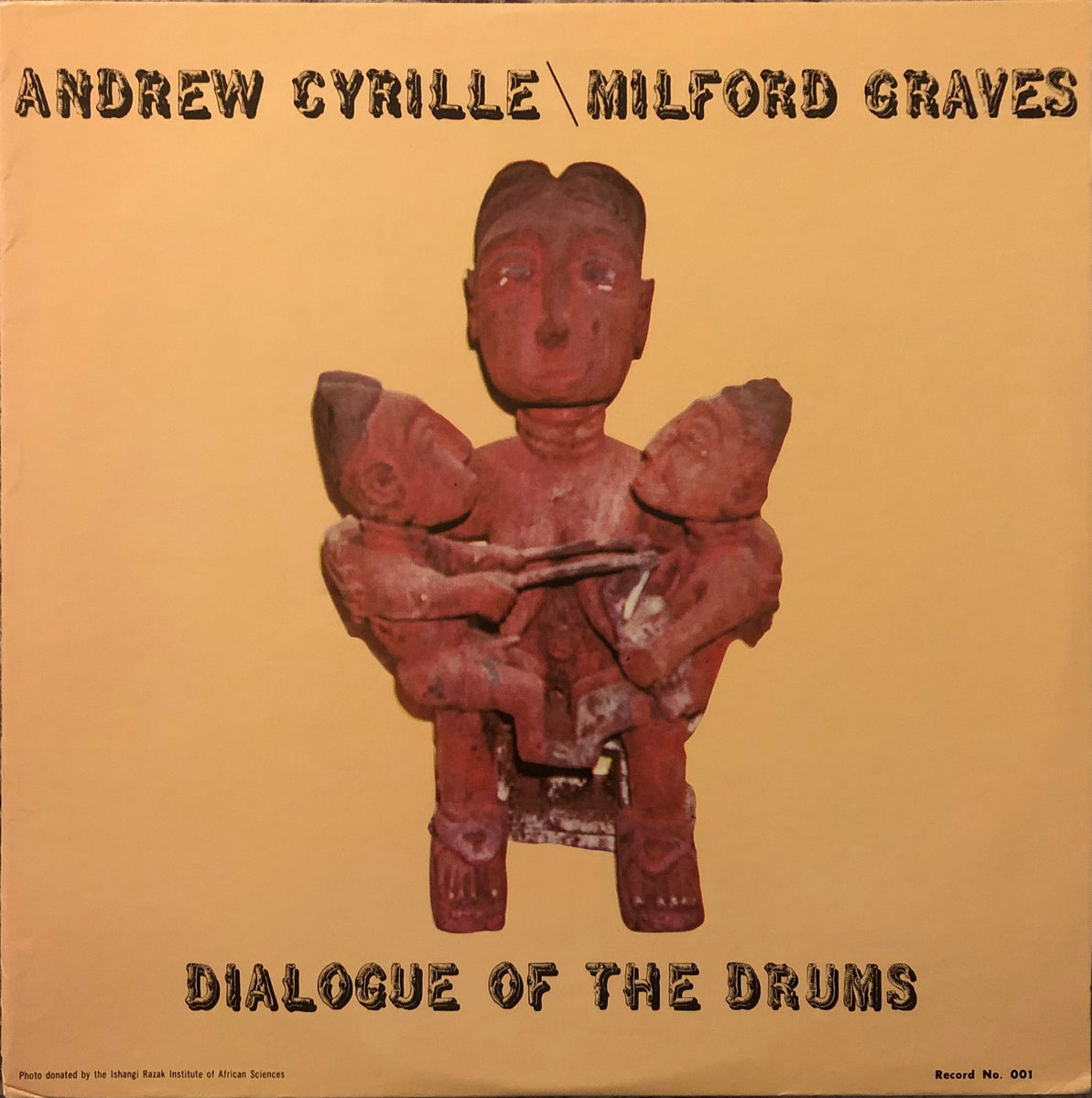 Andrew Cyrille \ Milford Graves ‎– Dialogue Of The Drums – Galapagos Records