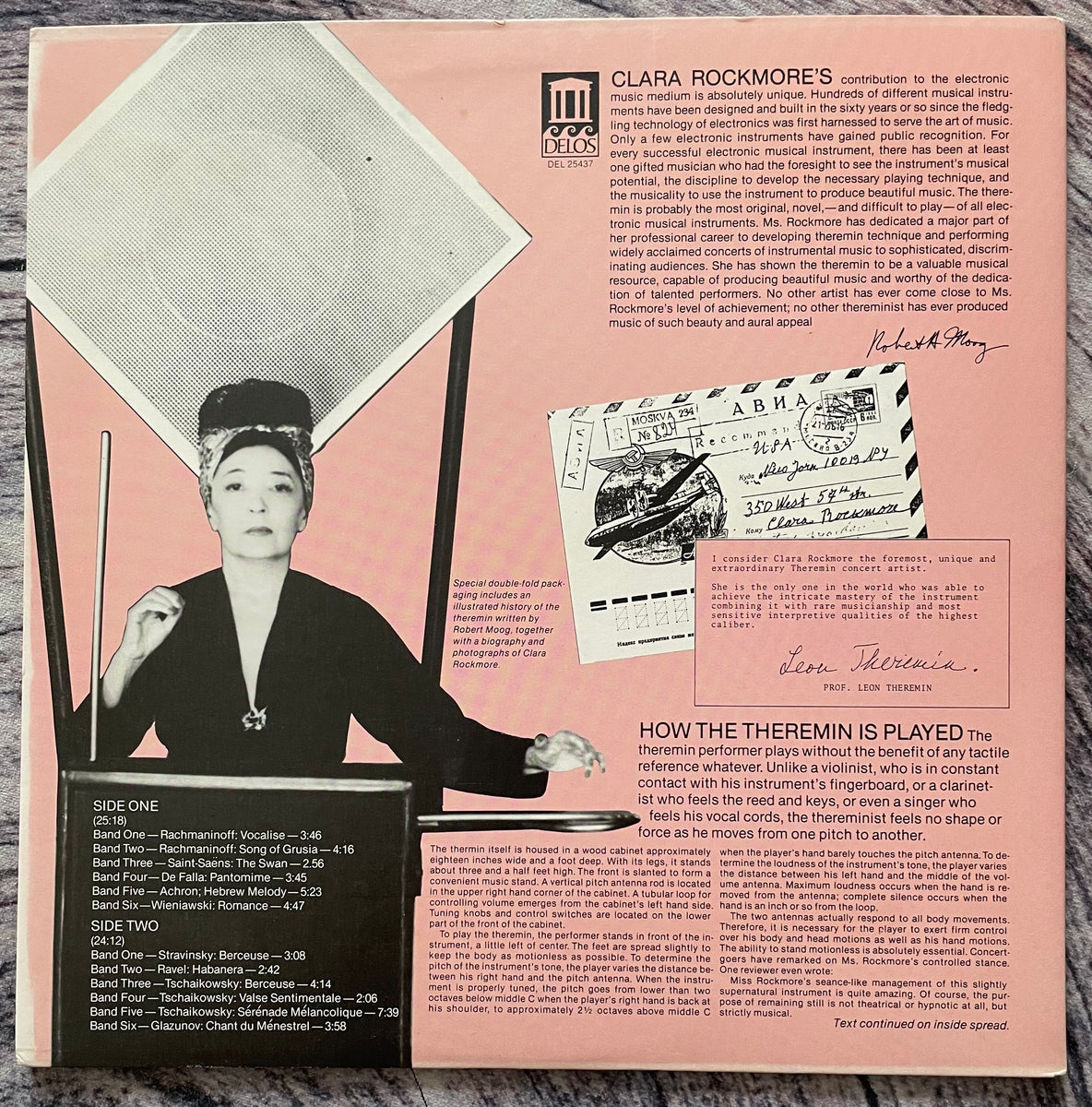 Clara Rockmore – The Art Of The Theremin – Galapagos Records