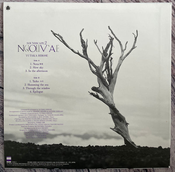Yutaka Hirose = 広瀬豊 – Soundscape 2: Nova – Galapagos Records