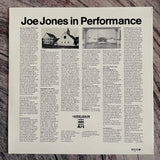 Joe Jones — In Performance