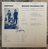 Beckers - Yalkinoglu – Greetings