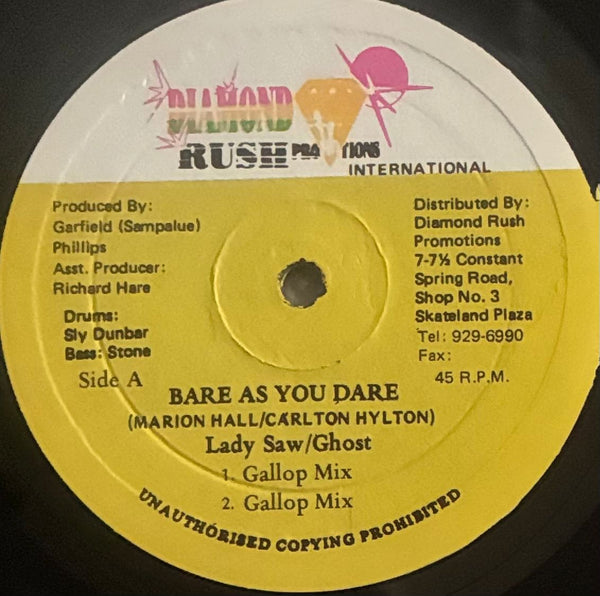 Lady Saw, Ghost – Bare As You Dare
