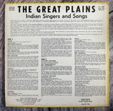 Various – The Great Plains, Indian Singers And Songs