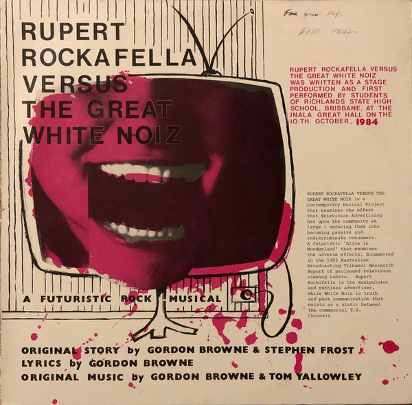 Gordon Browne, Tom Yallowley – Rupert Rockafella Versus The Great White Noiz