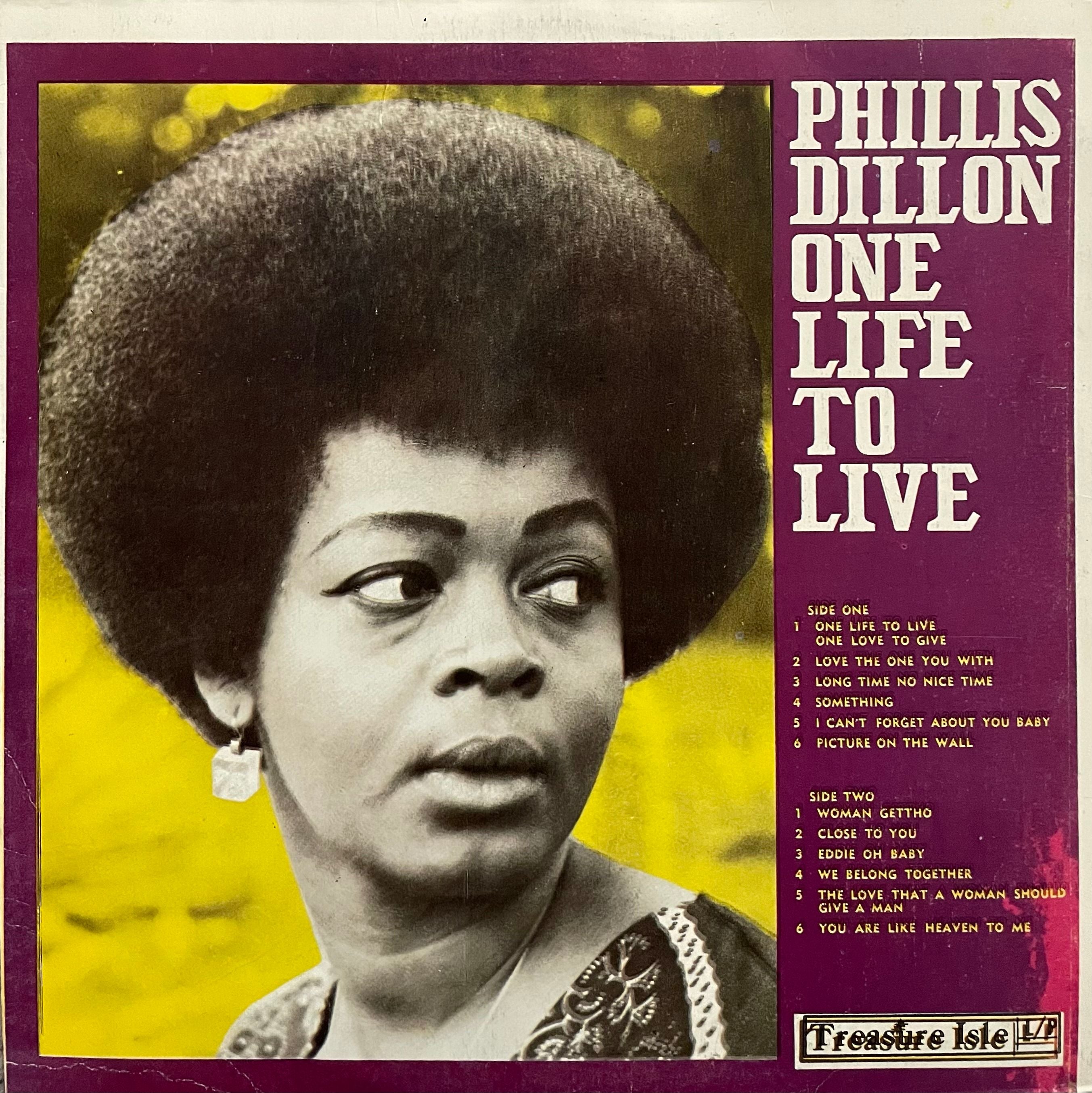 レゲエ名盤！Phillis Dillon / One Life To Live Phyllis Dillon – One Life To Live – Galapagos Records