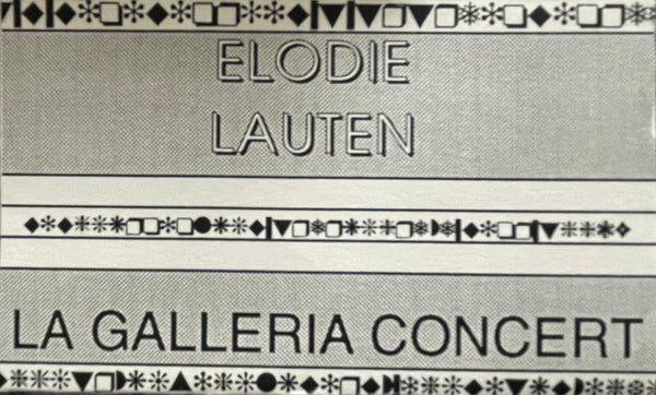 Elodie Lauten – La Galleria Concert