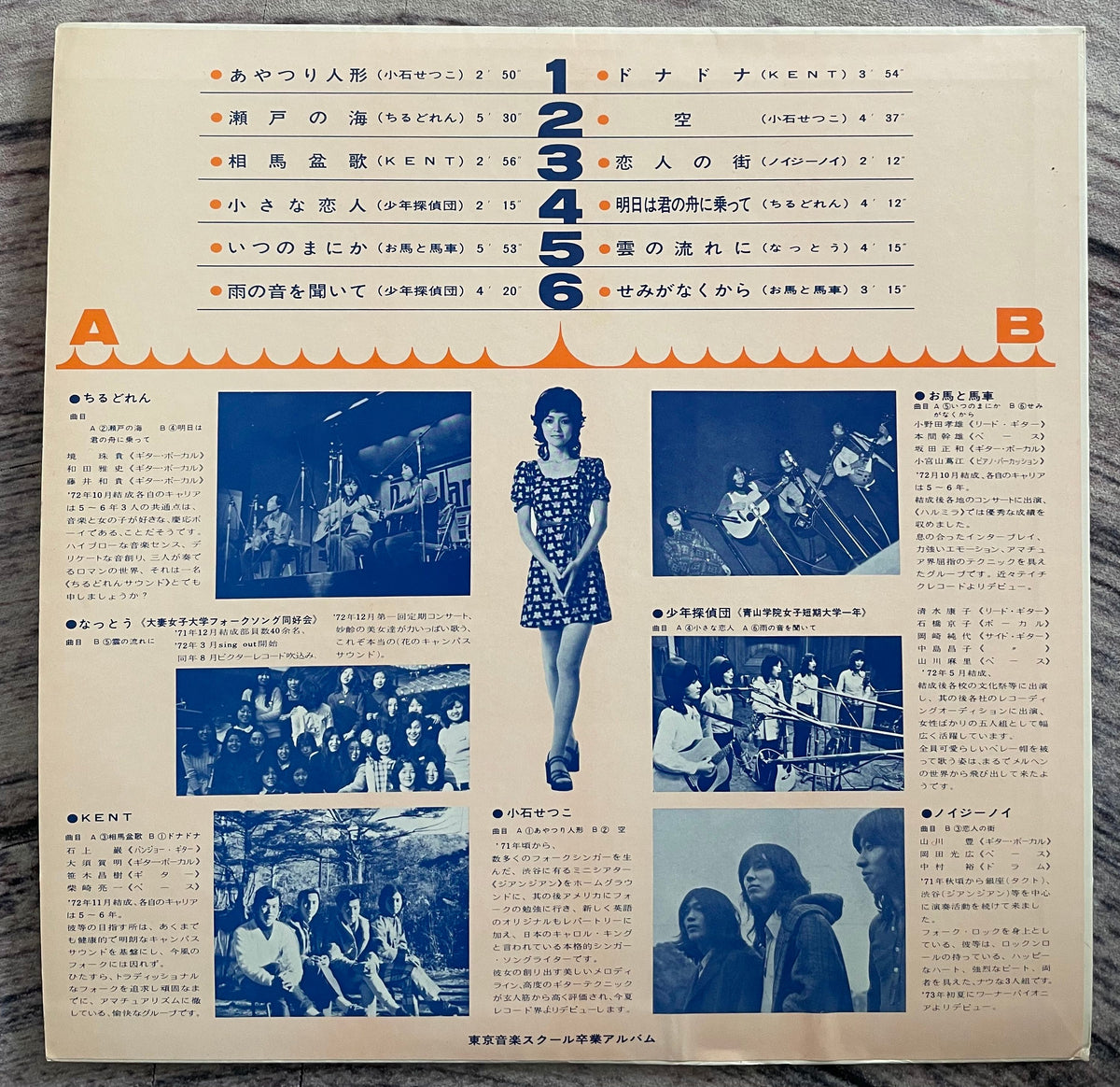 LP / 東音 Tokyo Ongaku School 処女航海 / 自主盤