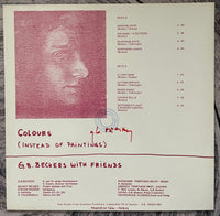 G. B. Beckers With Friends - Colours (Instead Of Paintings)