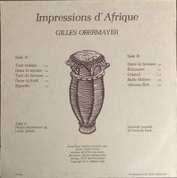Gilles Obermayer ‎– Impressions d´Afrique
