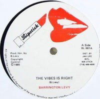 Barrington Levy ‎– The Vibes Is Right